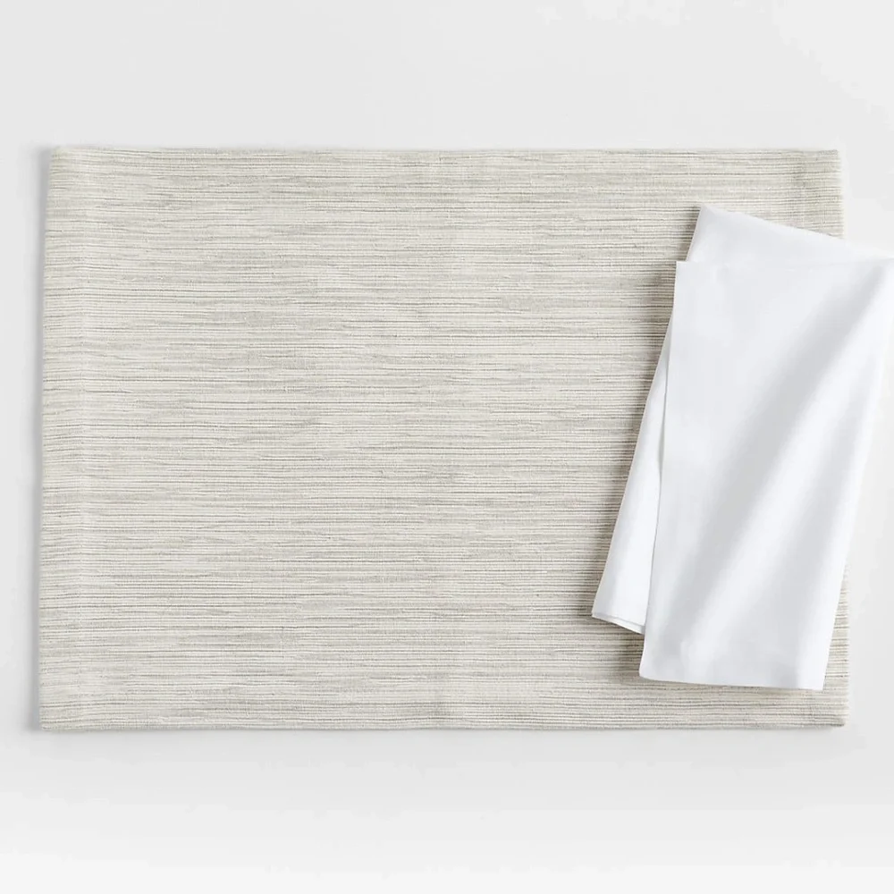 Crate & Barrel Aspen Cotton Placemats (Set of 4)
